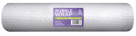 003 BUBBLE WRAP ROLLS 55MIC 500MM - Image 1