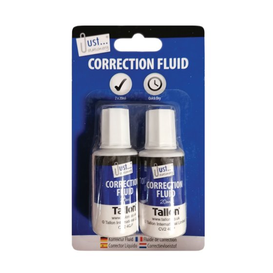 007 CORRECTION FLUID 20ML TWINPACK - Image 1