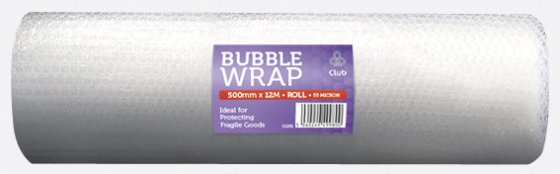 007 BUBBLE WRAP ROLL 500MM X 12M - Image 1