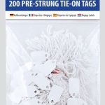 STRUNG TAGS 13 X 20MM 200S