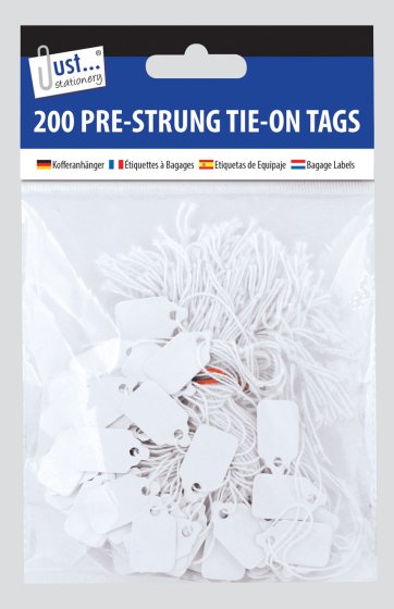 0276 STRUNG TAGS 13 X 20MM 200S - Image 1