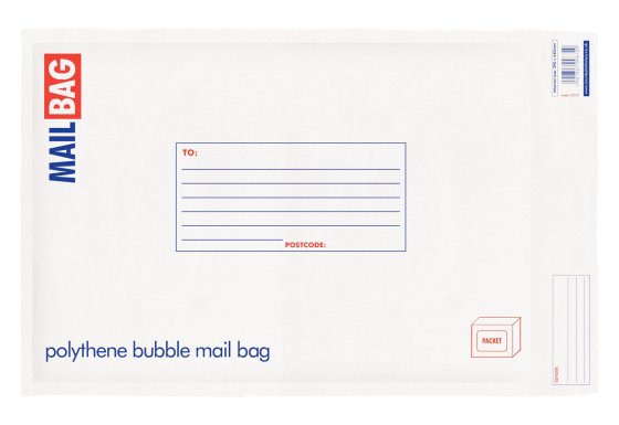 0649 LGE BUBBLE LINED POLY MAIL BAG - Image 1