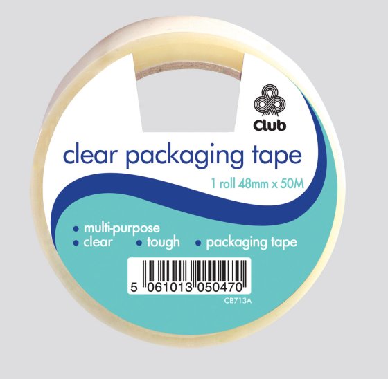 092 TAPE CLEAR PACKAGING 48MM X 50M - Image 1