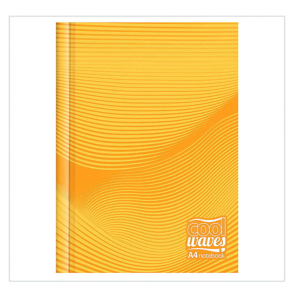 1 A6 COOL WAVES HC NOTEBOOK - Image 1
