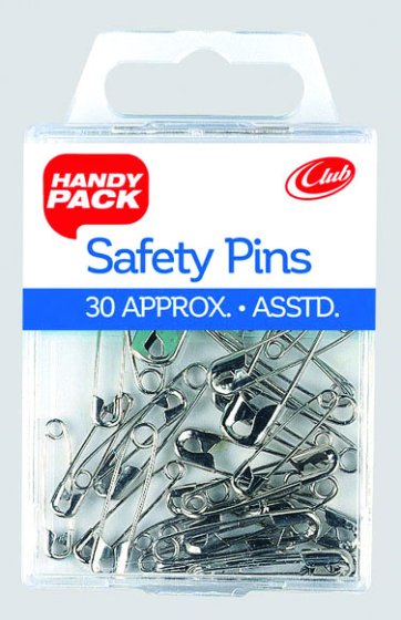 104 SAFETY PINS HANDY PK - Image 1