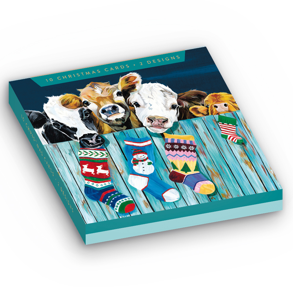 104168 FESTIVE FRIENDS CARDS - Image 1