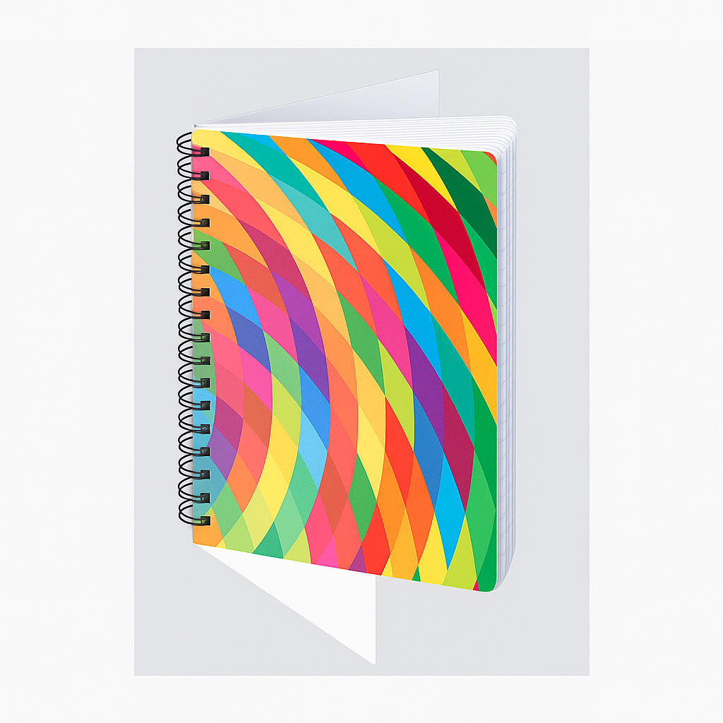 1602 NOTEBOOK A5 ABSTRACT WIRO - Image 1