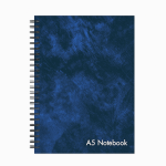 NOTEBOOK A5 WIRO LEATHER LOOK