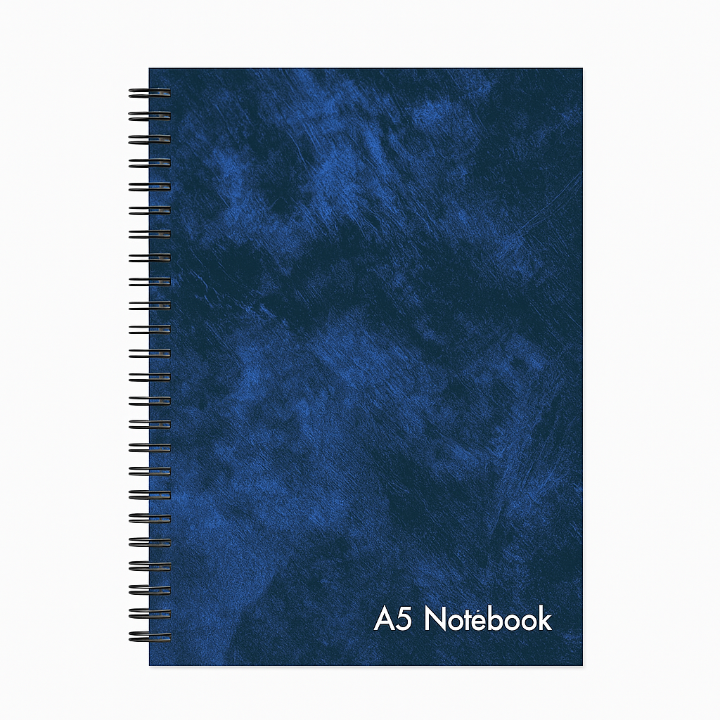 1605 NOTEBOOK A5 WIRO LEATHER LOOK - Image 1