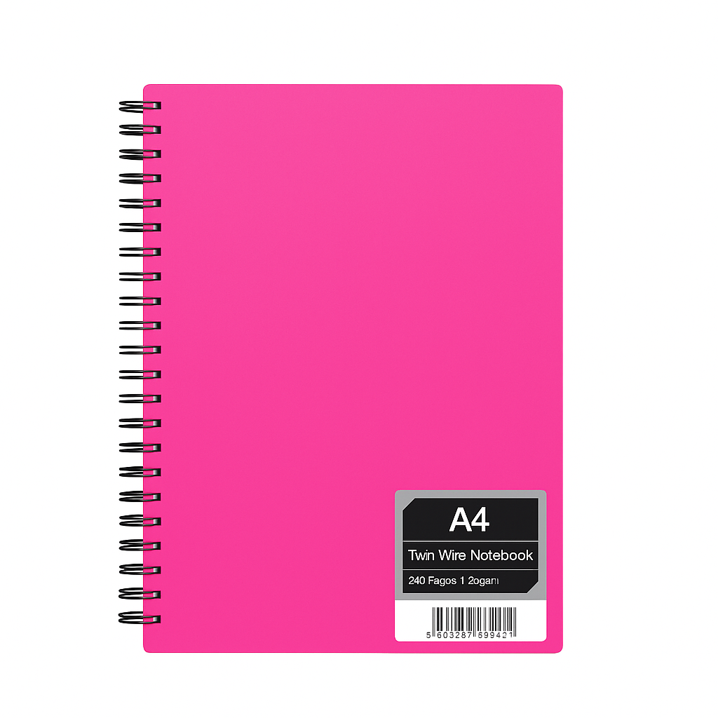 1610 NOTEBOOK A4 SPIRAL NEON - Image 1