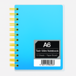 NOTEBOOK SPIRAL NEON COVER