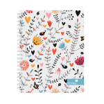 A5 MARLENE TWIN-WIRE NOTEBOOK – 140 PAGES (ASSORTED))