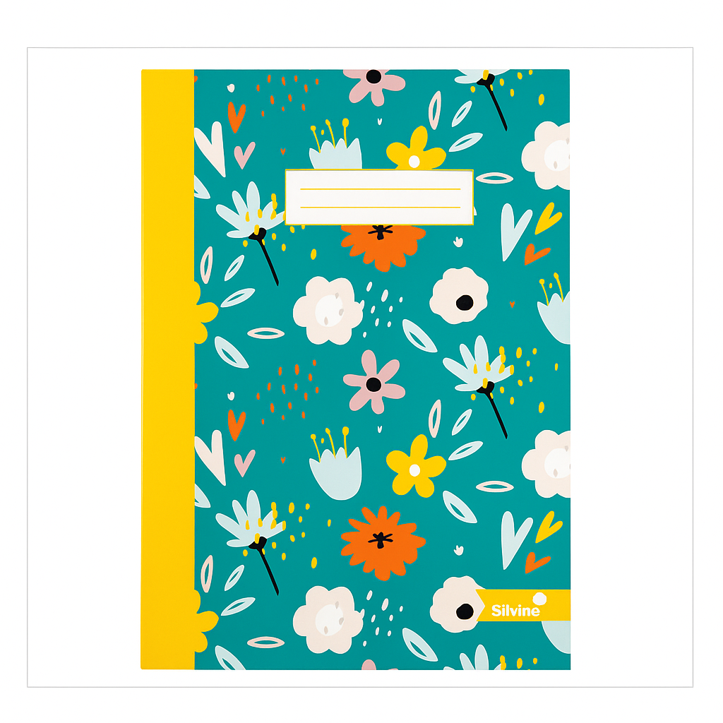 1704 A4 MARLENE WEST-BOUND NOTEBOOK – ASSORTED - Image 1