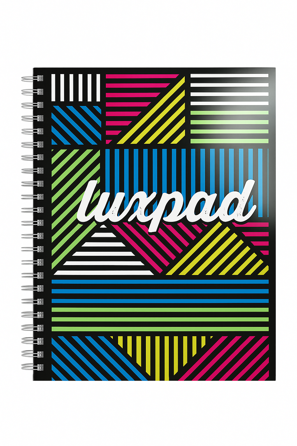 1705 A5 LUXPAD HYPERGLOW TWIN-WIRE NOTEBOOK – ASSORTED - Image 1