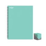 A4 EDGE TWIN-WIRE NOTEBOOK – BLUE COVER