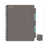 A4 EDGE TWIN-WIRE PROJECT BOOK – GREY