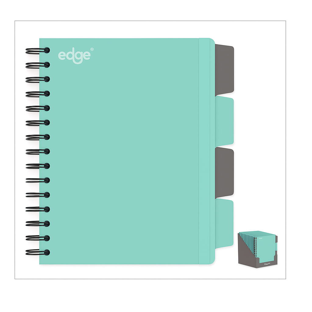 1818 PROJECT BOOK EDGE A5 BLUE - Image 1