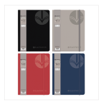 NOTEBOOK A4 ICON CLASSIC COLOUR