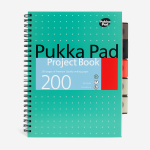 A4 METALLIC PROJECT BOOK