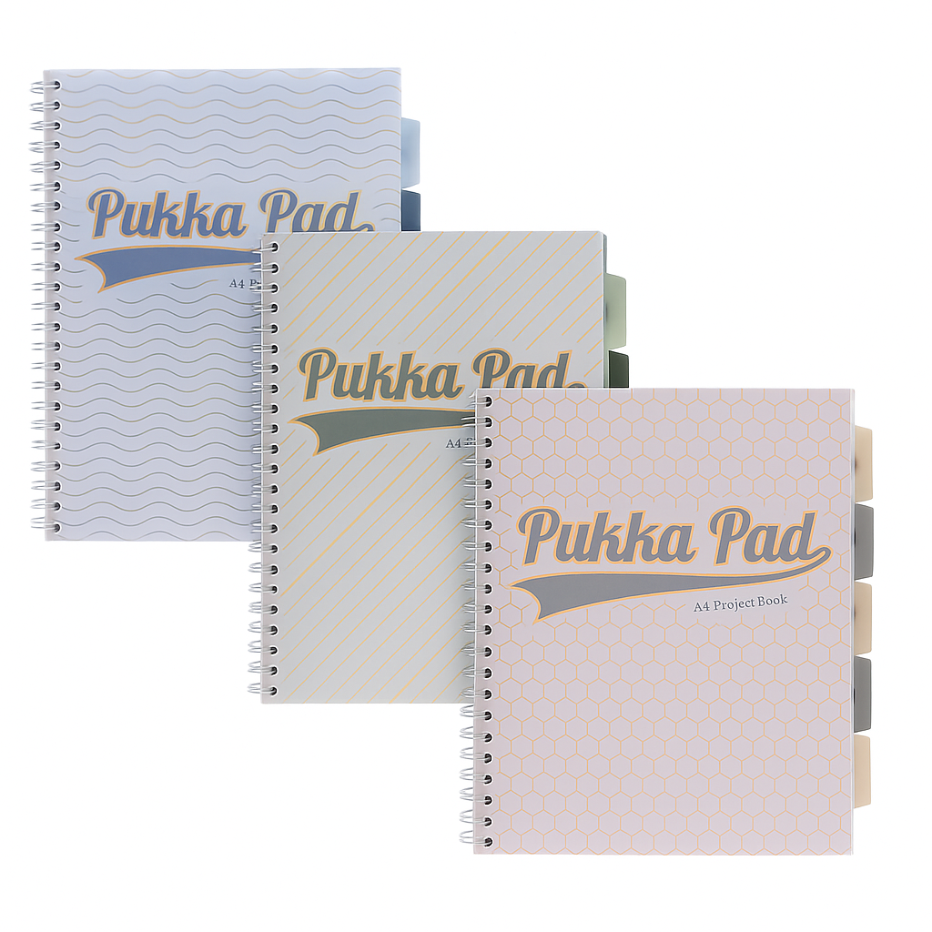 2203 PUKKA PAD HAZE COLLECTION PROJECT BOOK – A4 SIZE - Image 1