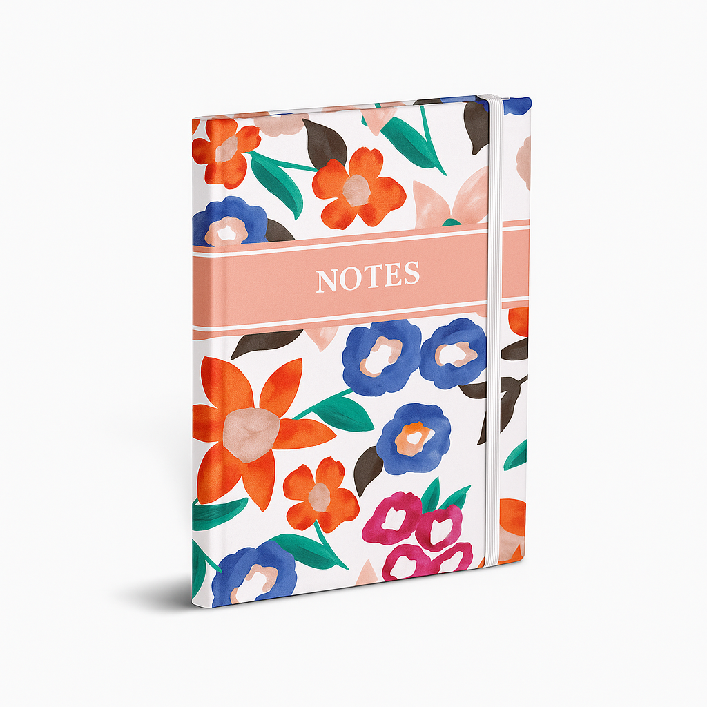 2301 NOTEBOOKS A6 FLORAL ASSTD - Image 1