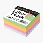 JOTTER BLOCK COLOURED 400SH APPROX