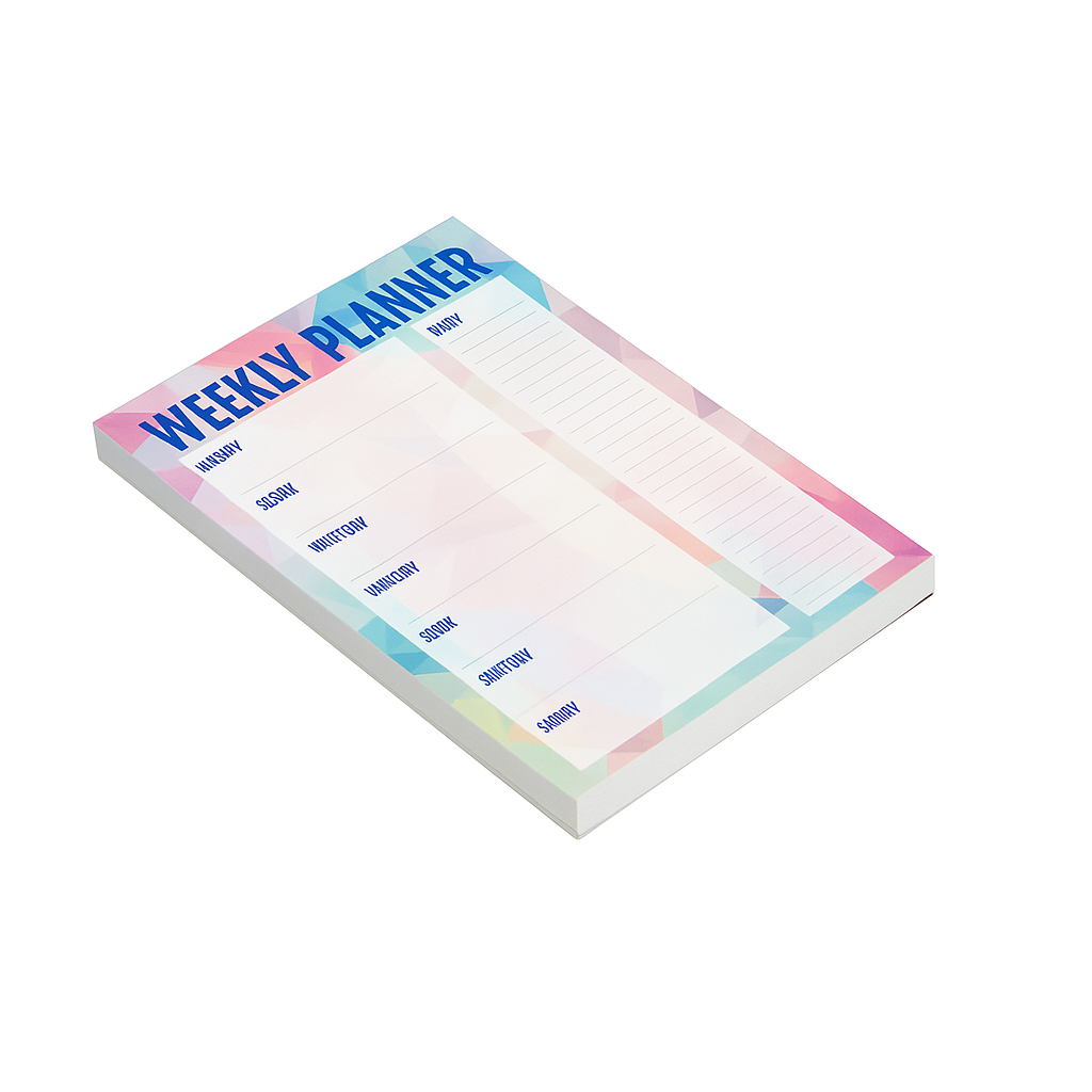 2409 PLANNER A4 WEEKLY 52 SHEET - Image 1