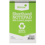 REPORTERS NOTEBOOK RECYCLED 160PG