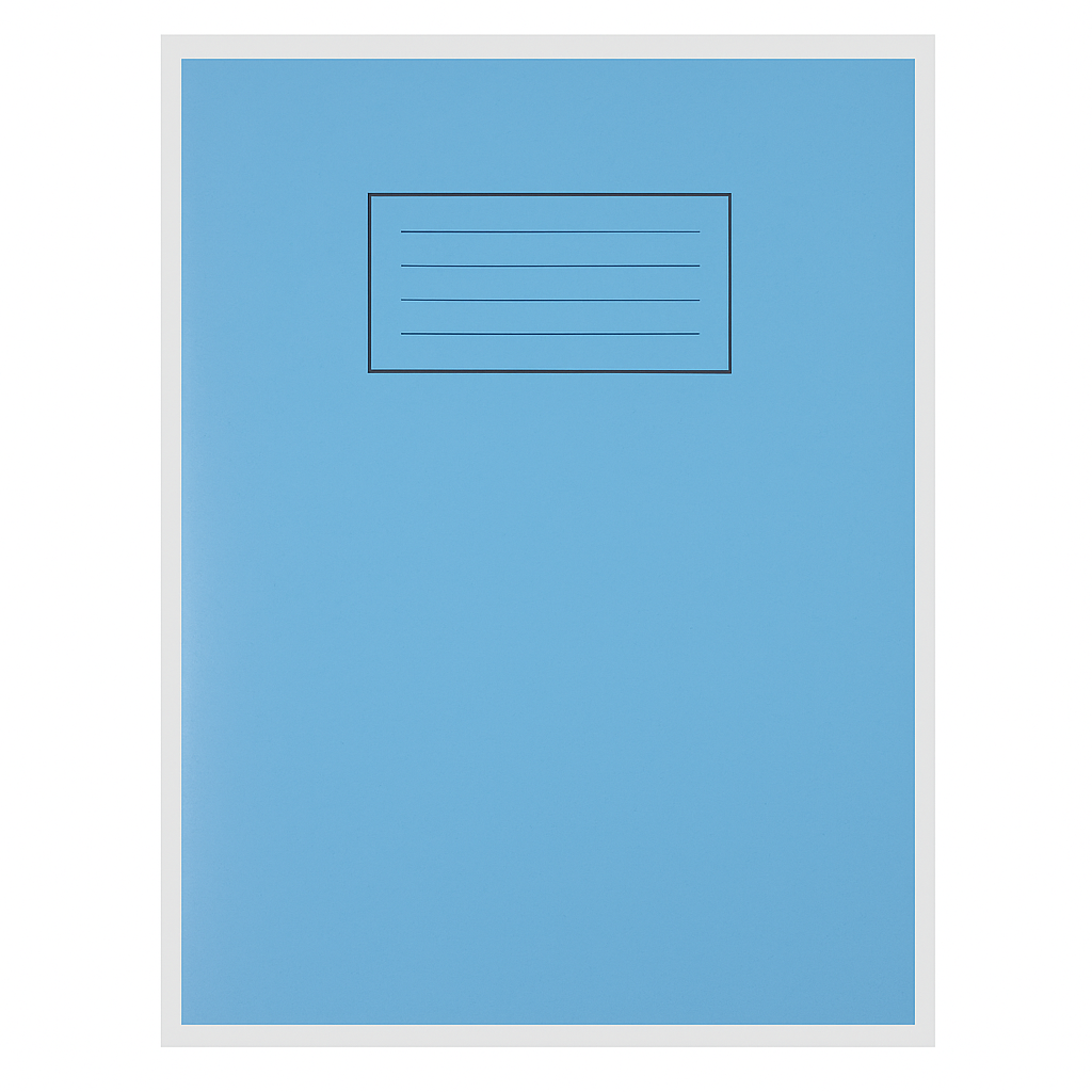 2609 EXERCISE BOOK 9X7 BLUE FM - Image 1