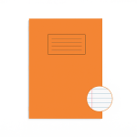 EXERCISE BOOK A4 40LVS FEINT – ORANGE