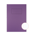 EXERCISE BOOK A4 40LVS FM PURPLE