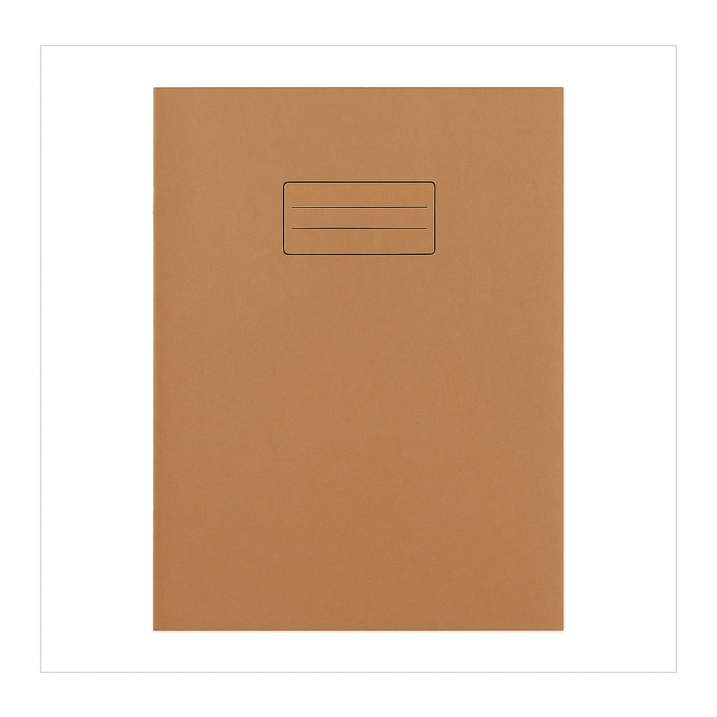 2616 A4 KRAFT EXERCISE BOOK – 40 SHEETS - Image 1