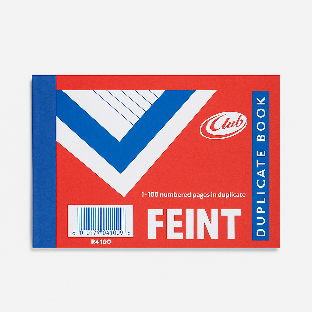 2803 DUPLICATE BOOK FEINT 4" × 5" - Image 1