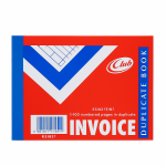 CLUB INVOICE DUPLICATE BOOK 4" × 5"