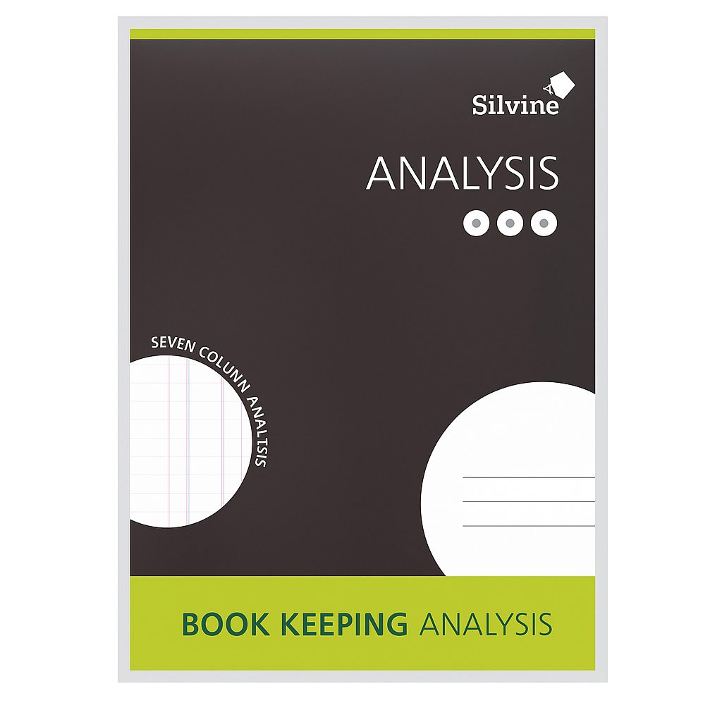 2807 A4 BOOKKEEPING ANALYSIS BOOK – 7 COLUMN - Image 1
