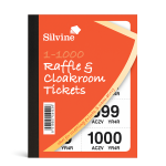 SILVINE RAFFLE AND CLOAKROOM TICKETS (1–1000)