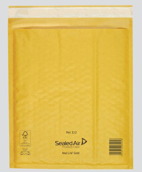 31245 PADDED ENVS GOLD SIZE E2 - Image 1