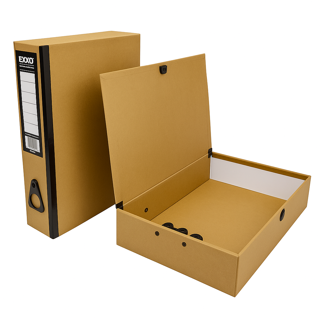 3406 BOX FILE KRAFT RECYCLED FOOLSCAP - Image 1