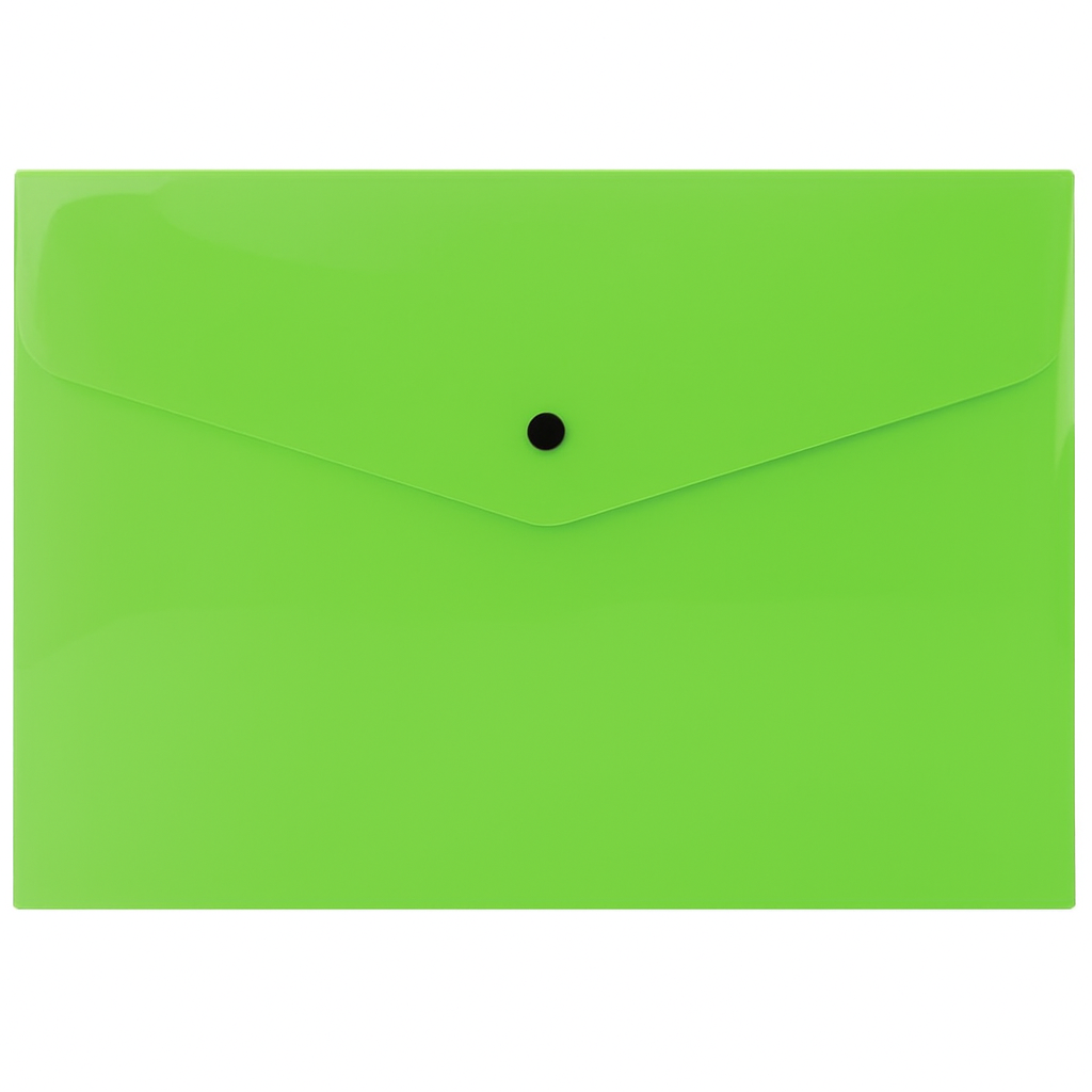 3502 FOLDERS BRIGHT POLY A4 - Image 1