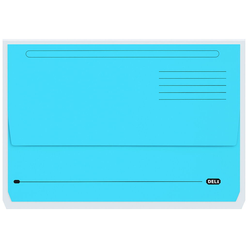 3505 BRIGHT MANILLA DOCUMENT WALLET - Image 1