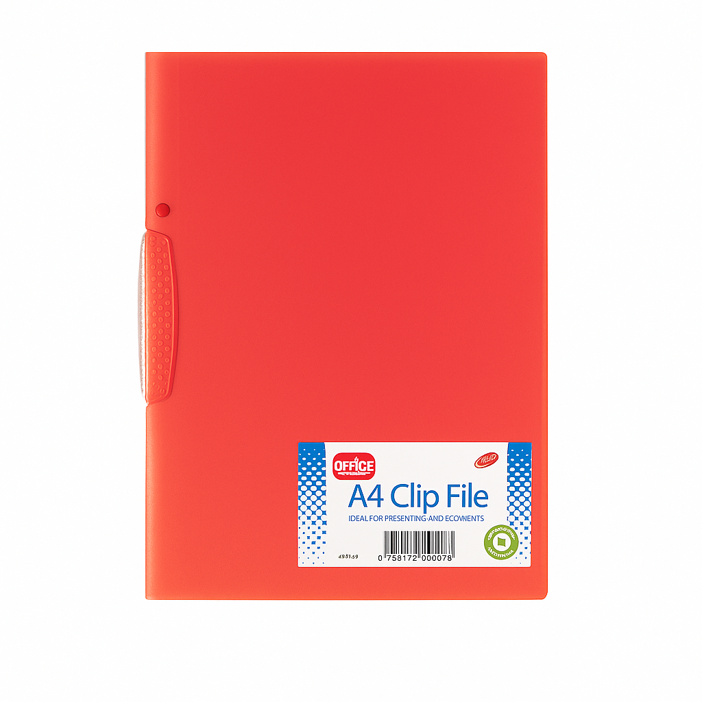 3606 FILES A4 CLIP FILE ASST - Image 1