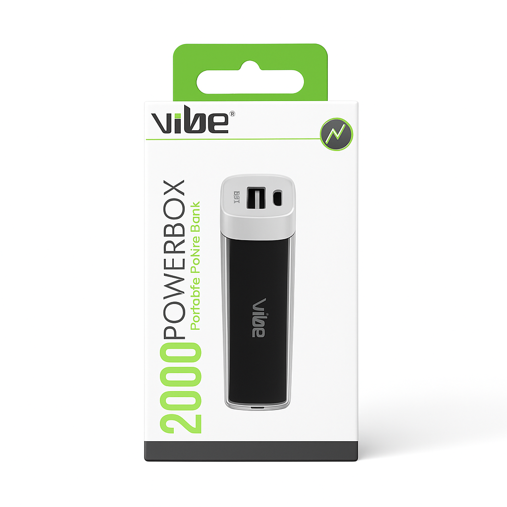 3611 POWER BANK VIBE 2000MAH - Image 1