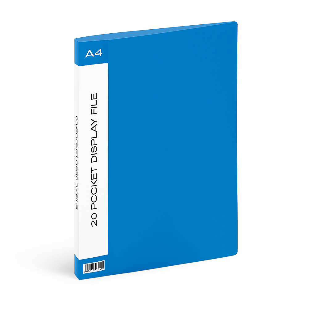 3701 BRIGHT A4 20POCK DISPLAY FILE - Image 1