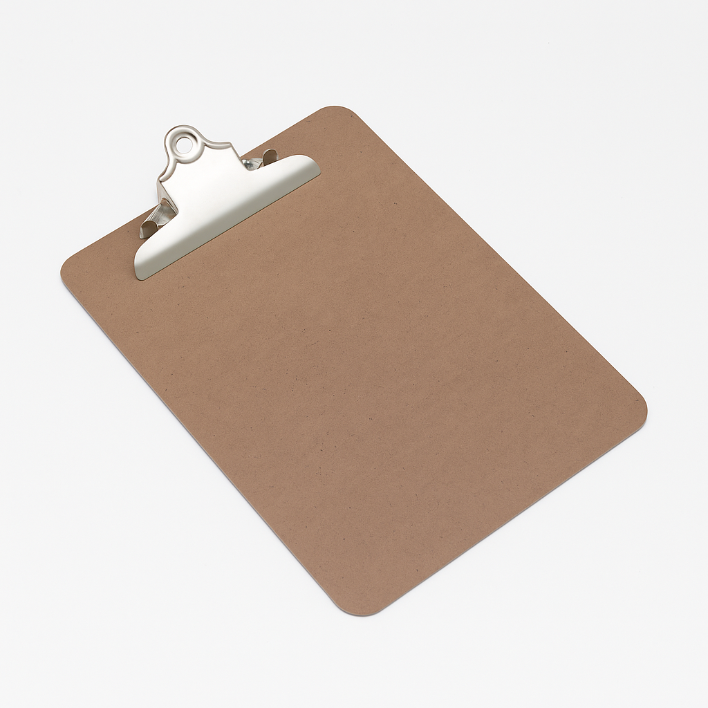 4004 CLIPBOARD HARDBOARD A5 - Image 1