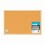 CORK NOTICE BOARD 60X40CM