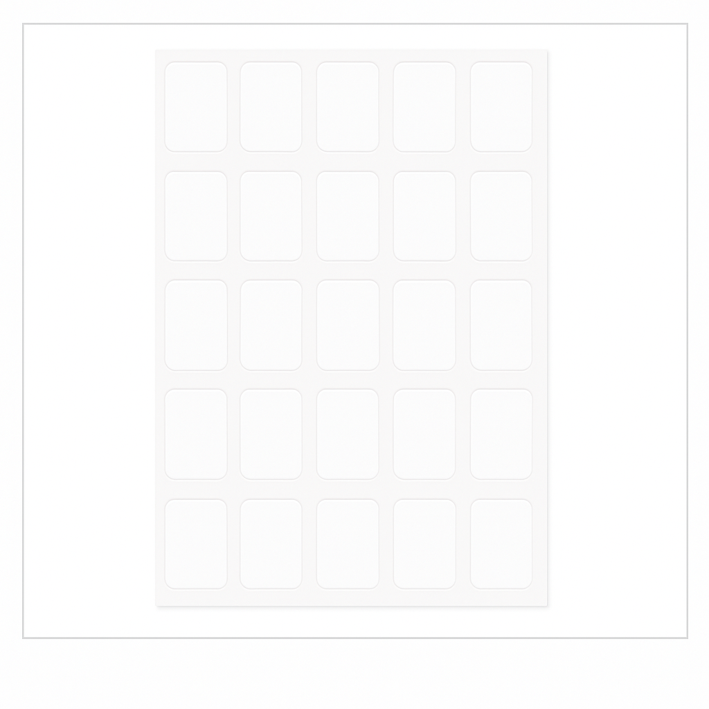 4204 WHITE LABEL 12X18MM REFILL PCK - Image 1