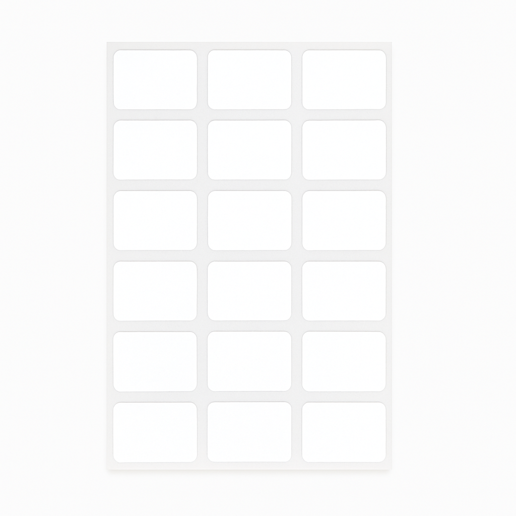 4206 WHITE LABEL 16X22MM REFILL PCK - Image 1