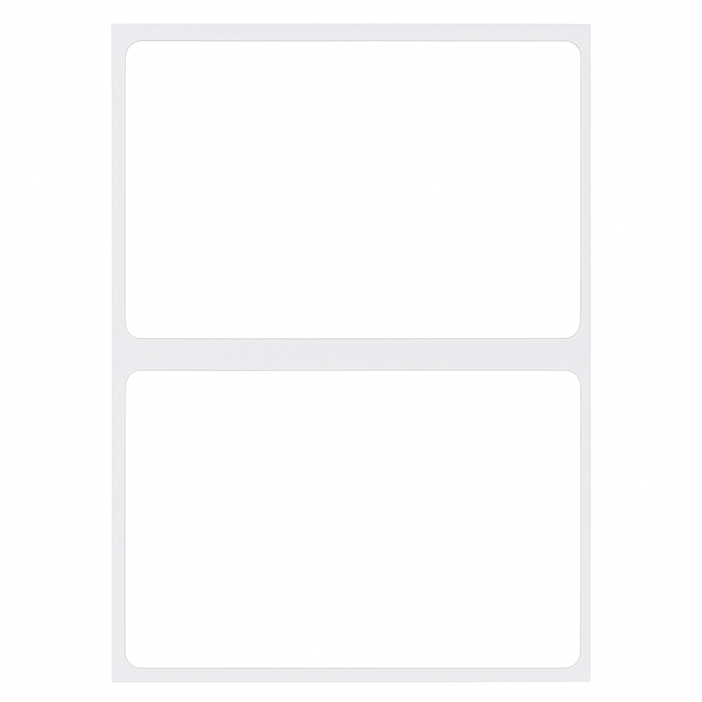 4210 WHITE LABEL 50X80MM REFILL PCK - Image 1