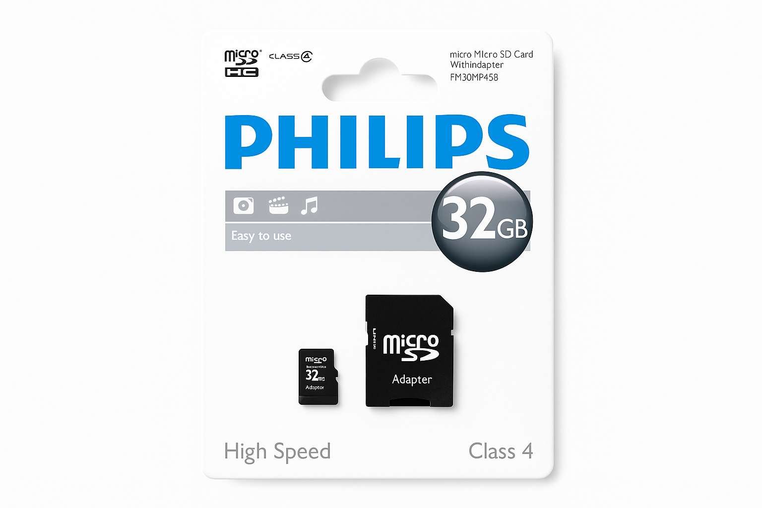 4501 PHILLIPS 32GB MICRO SD CARD - Image 1