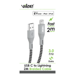 MFI USBC TO LIGHTNING CABLE 2M